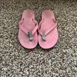 Pink sandals